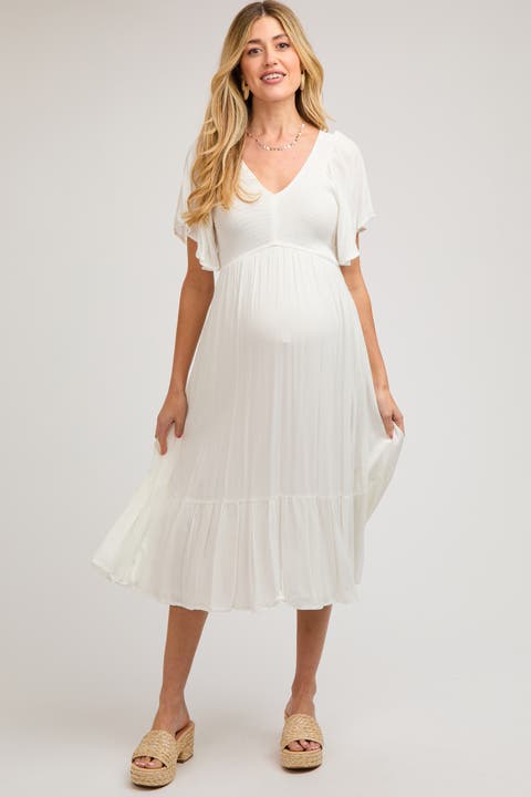 Smocked Ruffle Dress
