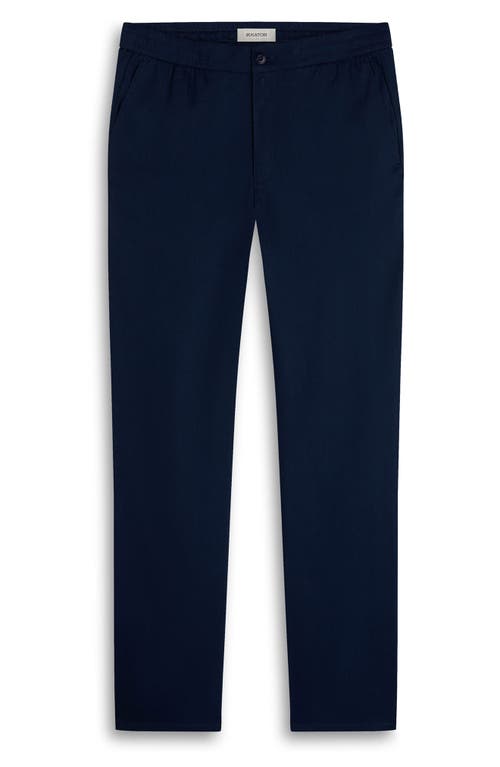 Bugatchi Tristan Stretch Linen & Cotton Drawstring Pants