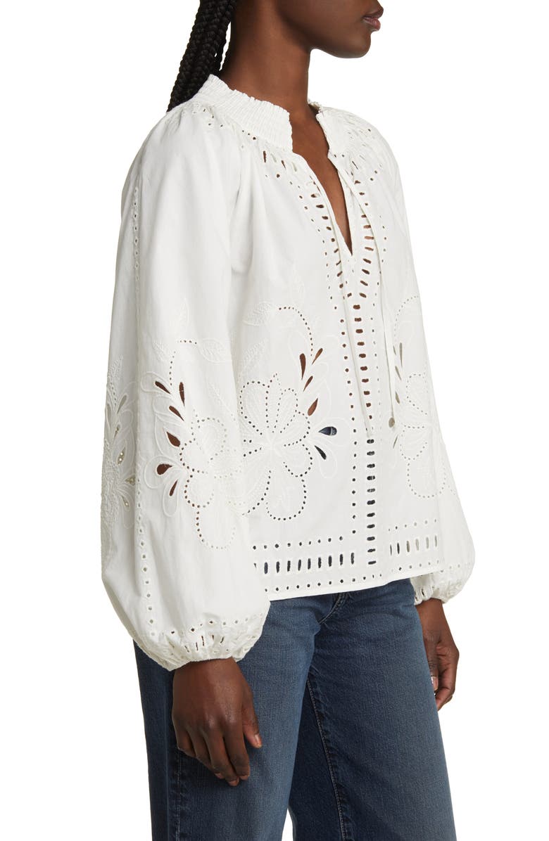 Rails Lucinda Cotton Eyelet Top, Alternate, color,