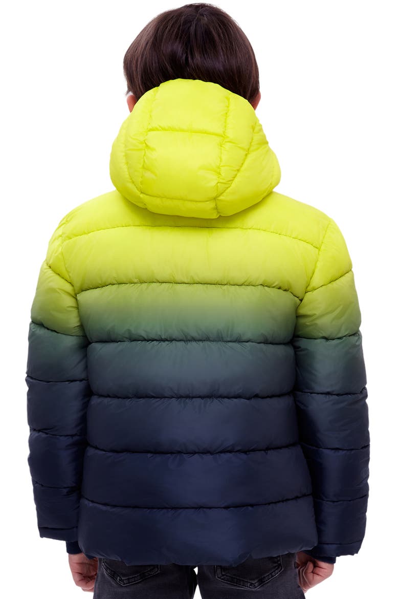 Kids' Heavyweight Fleece Lined Puffer Jacket, Alternate, color, Luminous