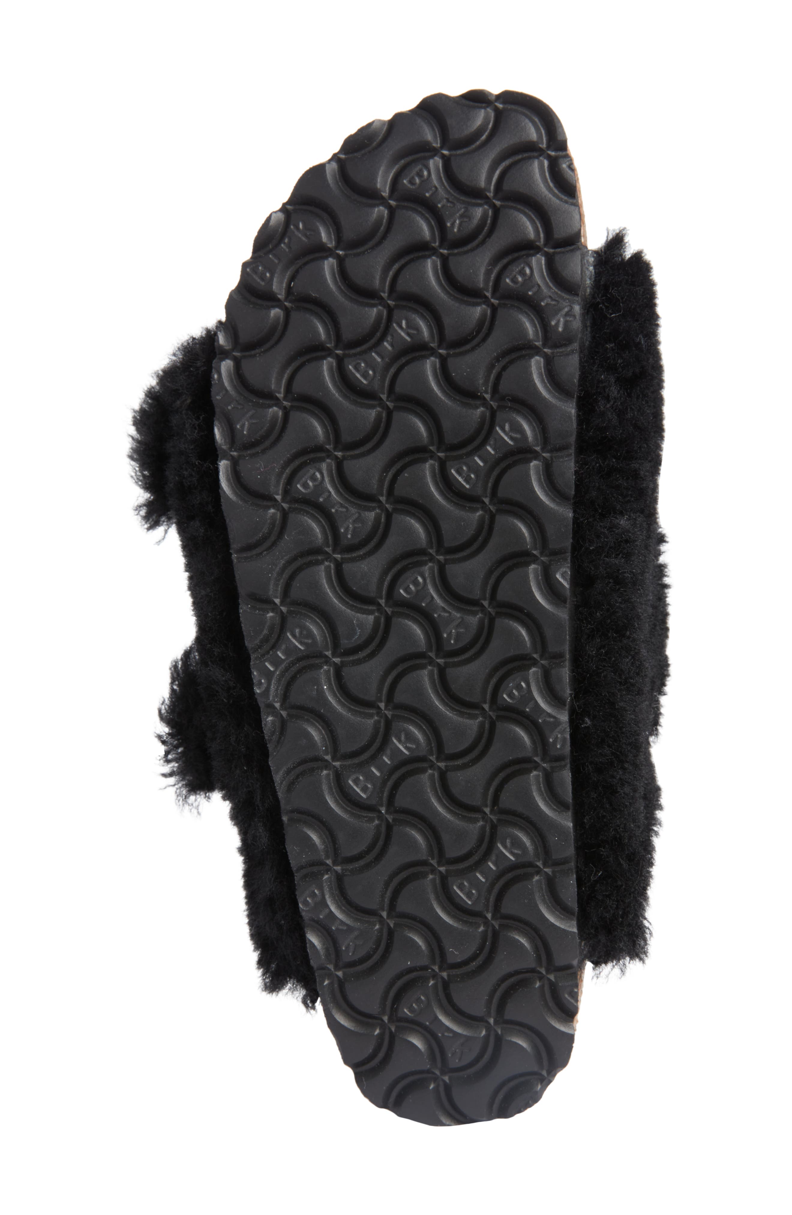 Birkenstock Arizona Big Buckle Genuine Shearling Sandal - Discontinued, Alternate, color, 