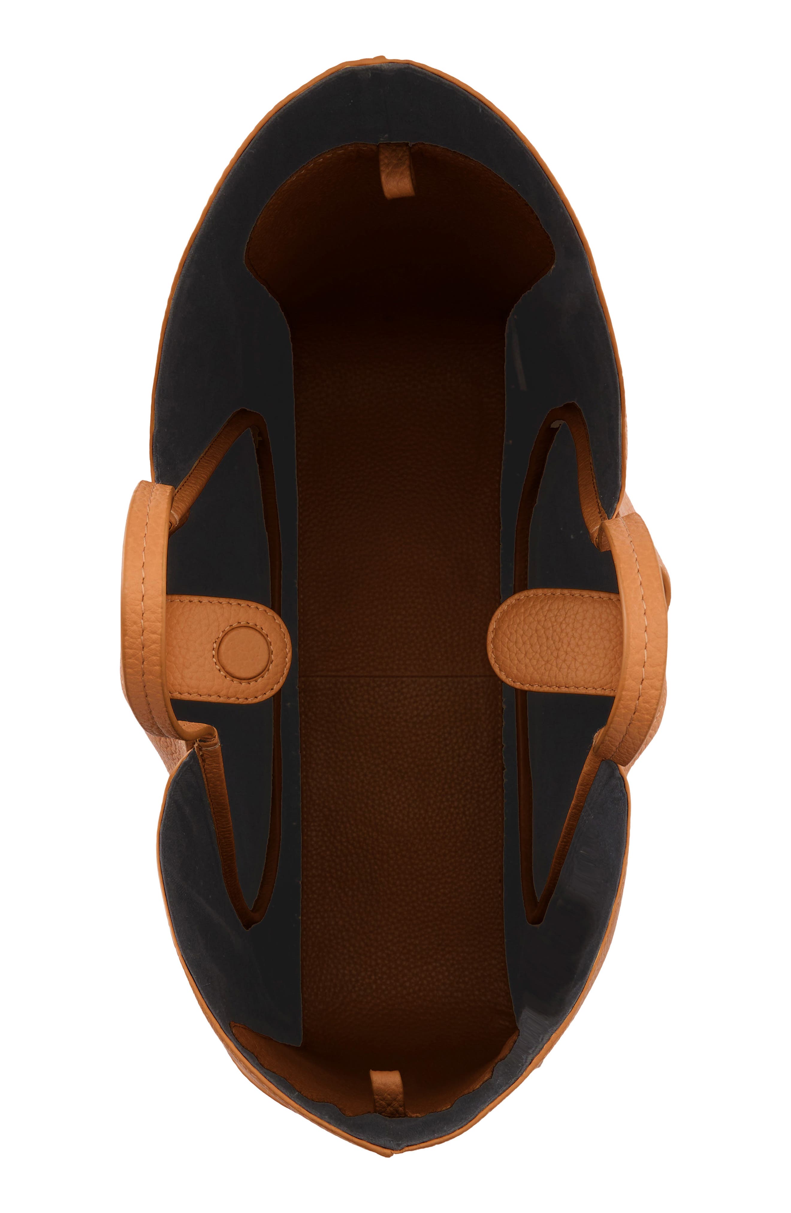Katrina Wave Pebbled Leather Tote, Alternate, color, CLAY