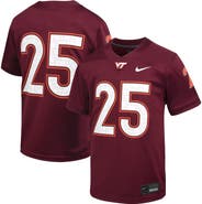 Nike Youth Nike #25 Maroon Virginia Tech Hokies Untouchable Football Jersey