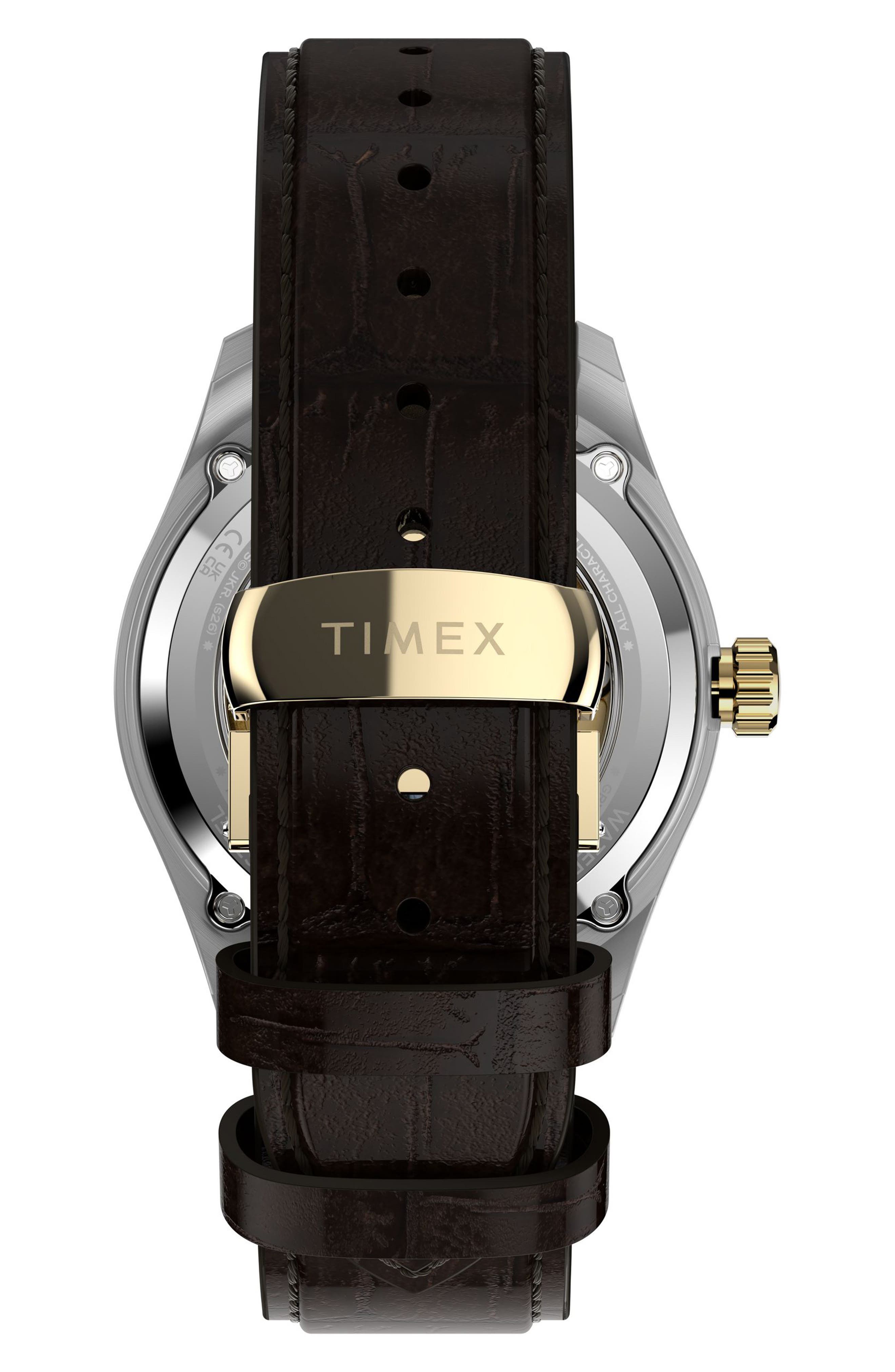 Harry Potter x Timex Waterbury Skeleton Automatic 39mm Leather