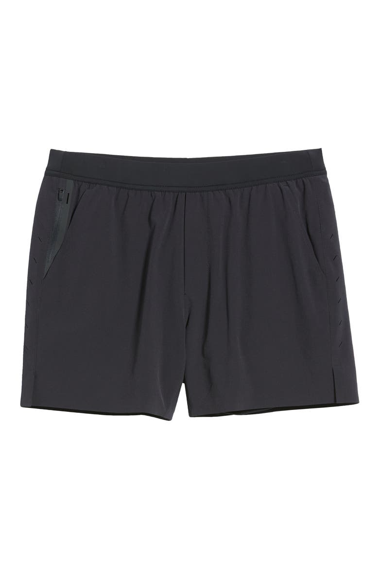 Interval Lined 5-Inch Training Shorts, Alternate, color, BLACK