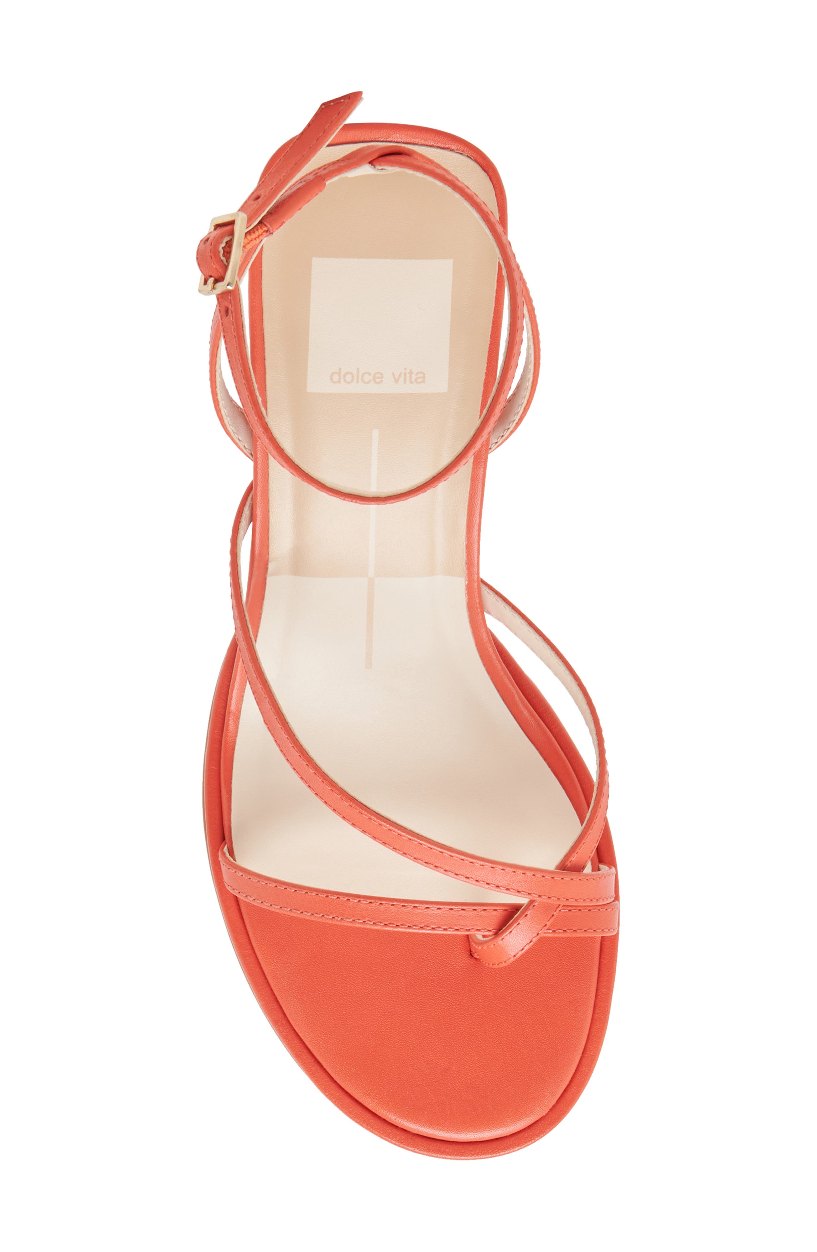 Dolce Vita Morah Ankle Strap Sandal, Alternate, color, Punch Leather
