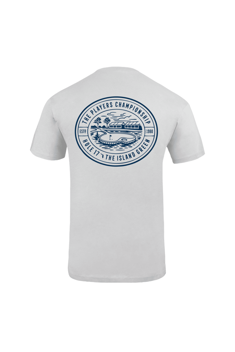 Men's Ahead  White THE PLAYERS Island Green 17 Liam T-Shirt, Alternate, color, White