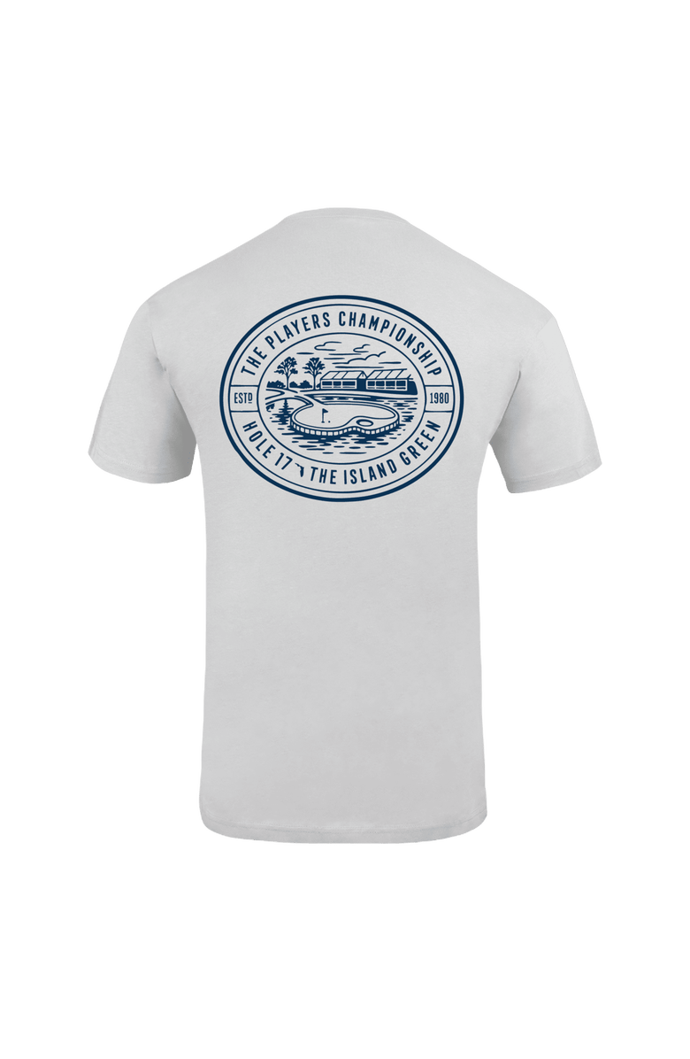 AHEAD Men's Ahead White THE PLAYERS Island Green 17 Liam T-Shirt, Alternate, color, White