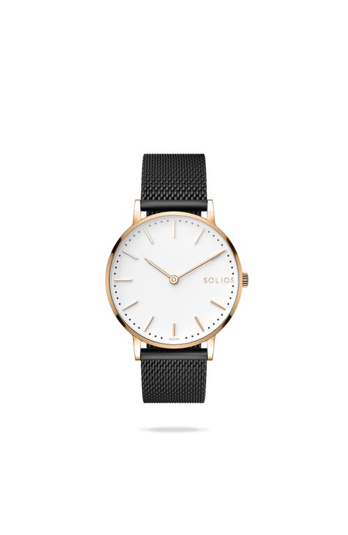 Solios Watches The Solar Classic | White Dial