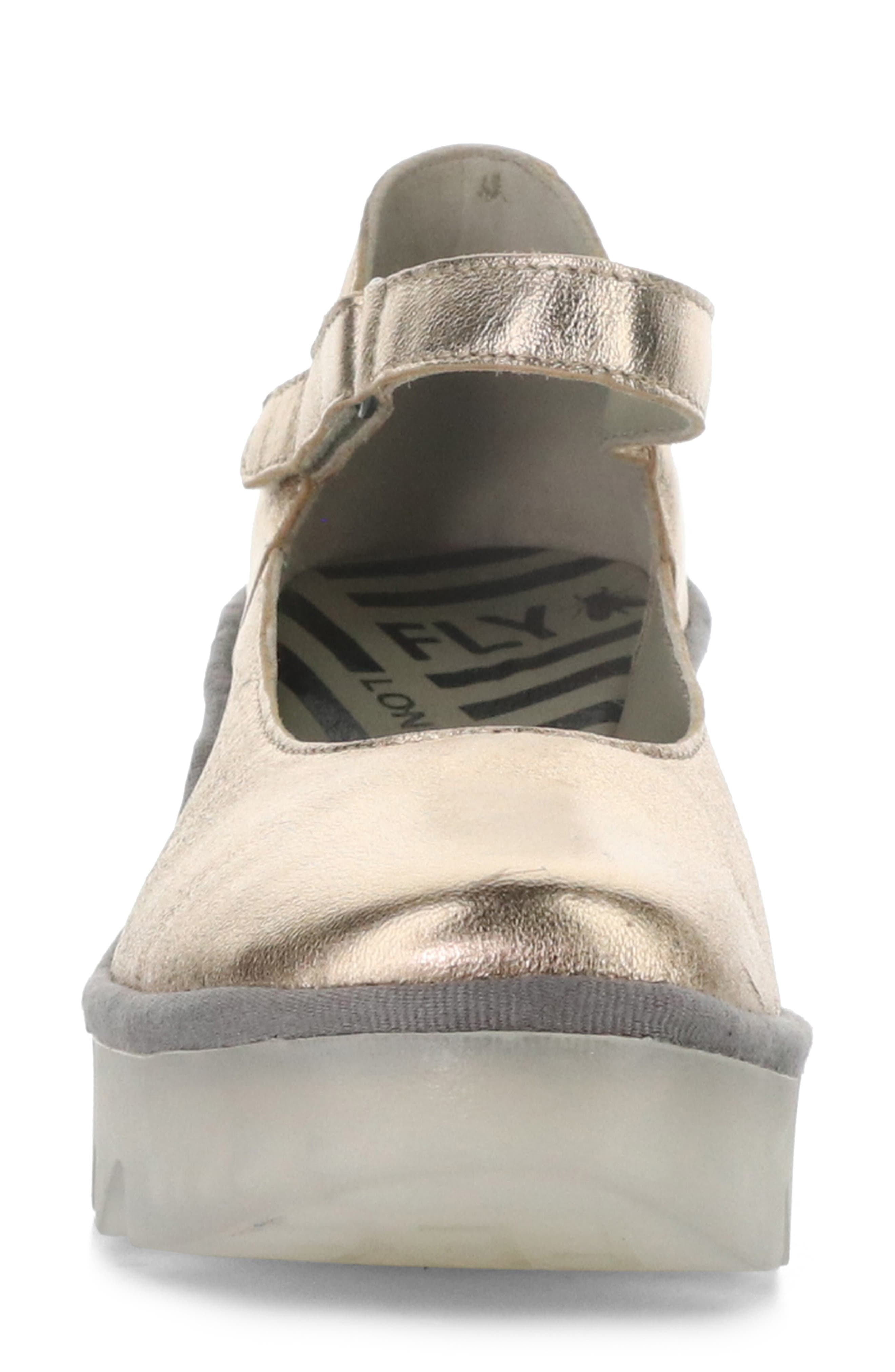 Bawo Platform Wedge Pump, Alternate, color, 013 SAHARA LAMINATO