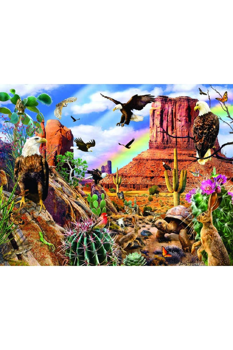 Desert Eagles 1000 piece Jigsaw Puzzle for Adults, Alternate, color, Multicolor
