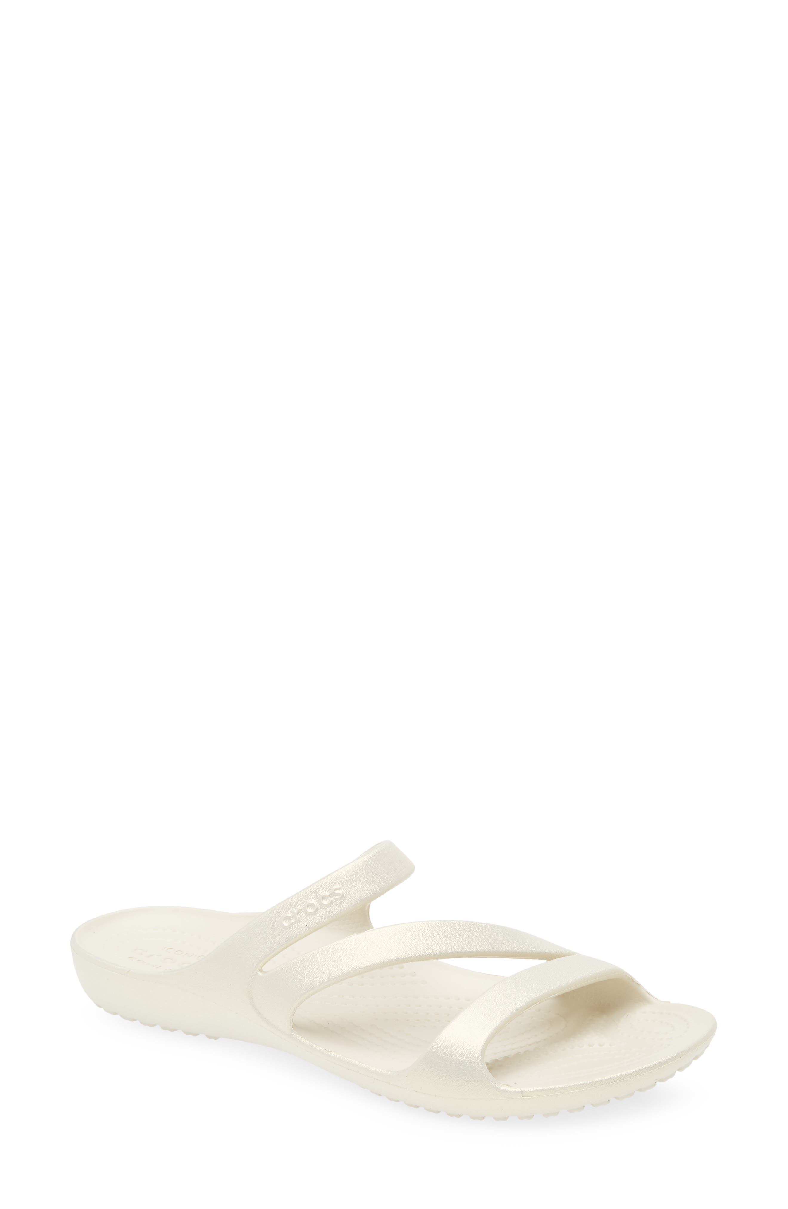 CROCS Kadee II Shimmer Slide Sandal
