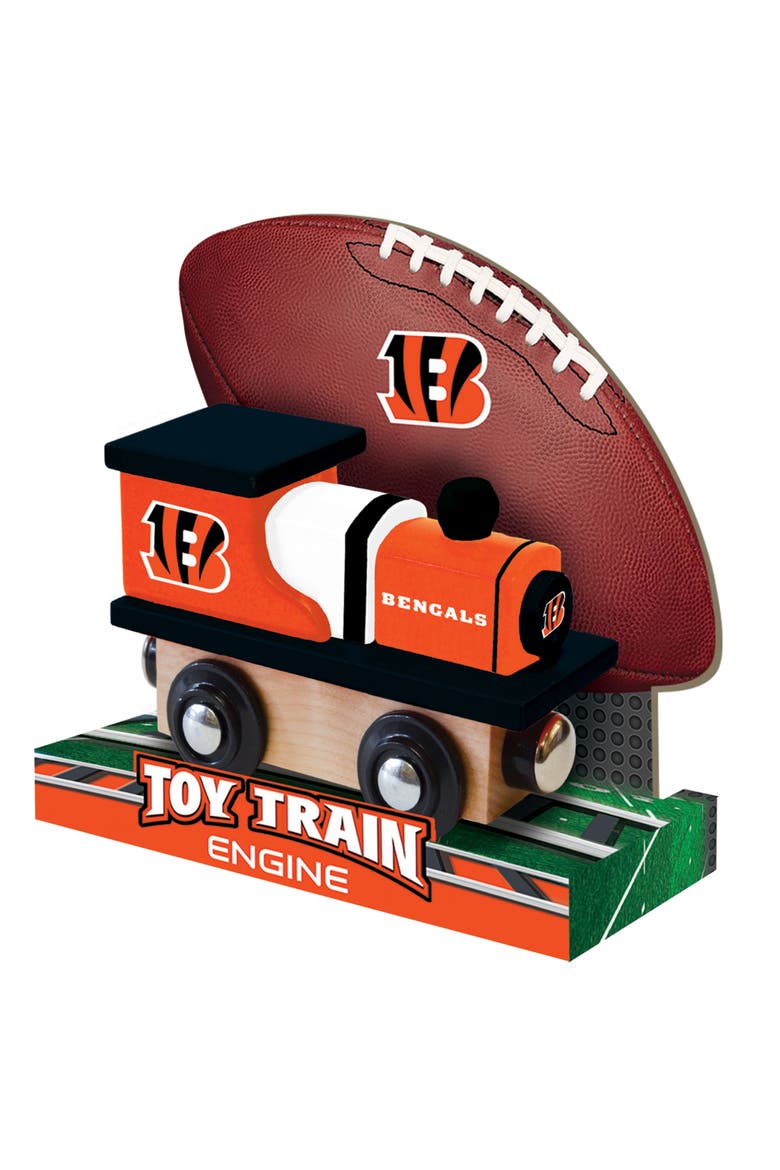 Cincinnati Bengals Toy Train Engine, Alternate, color, Multicolor