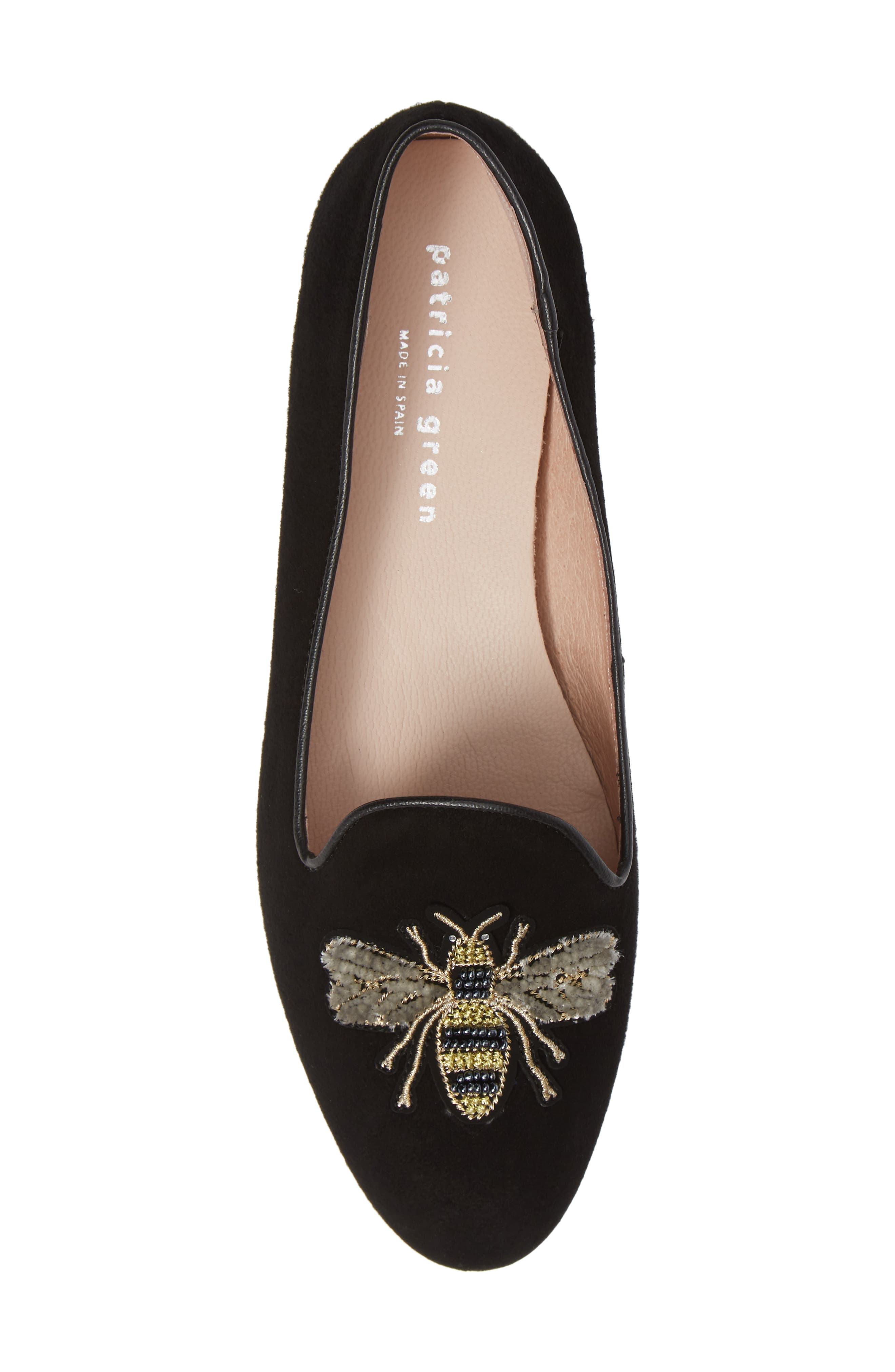 patricia green Embroidered Bee Loafer, Alternate, color, 