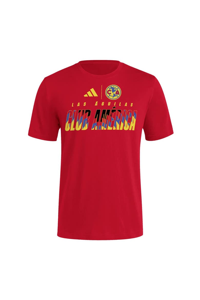 Men's adidas  Red Club America Leagues Cup T-Shirt, Alternate, color, Red