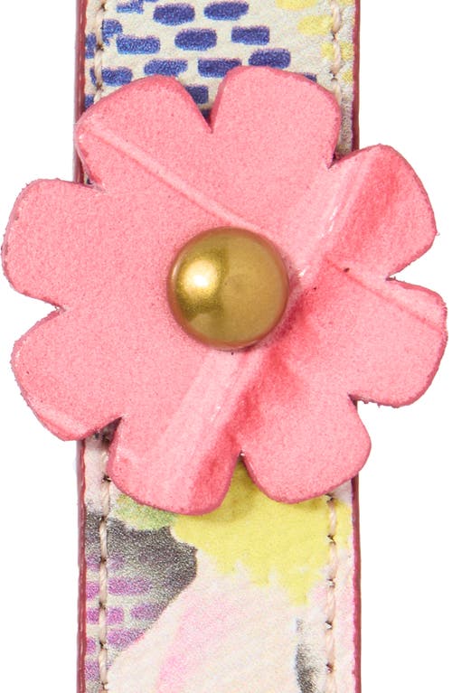 Kurt Geiger London Flower Belt In Multi