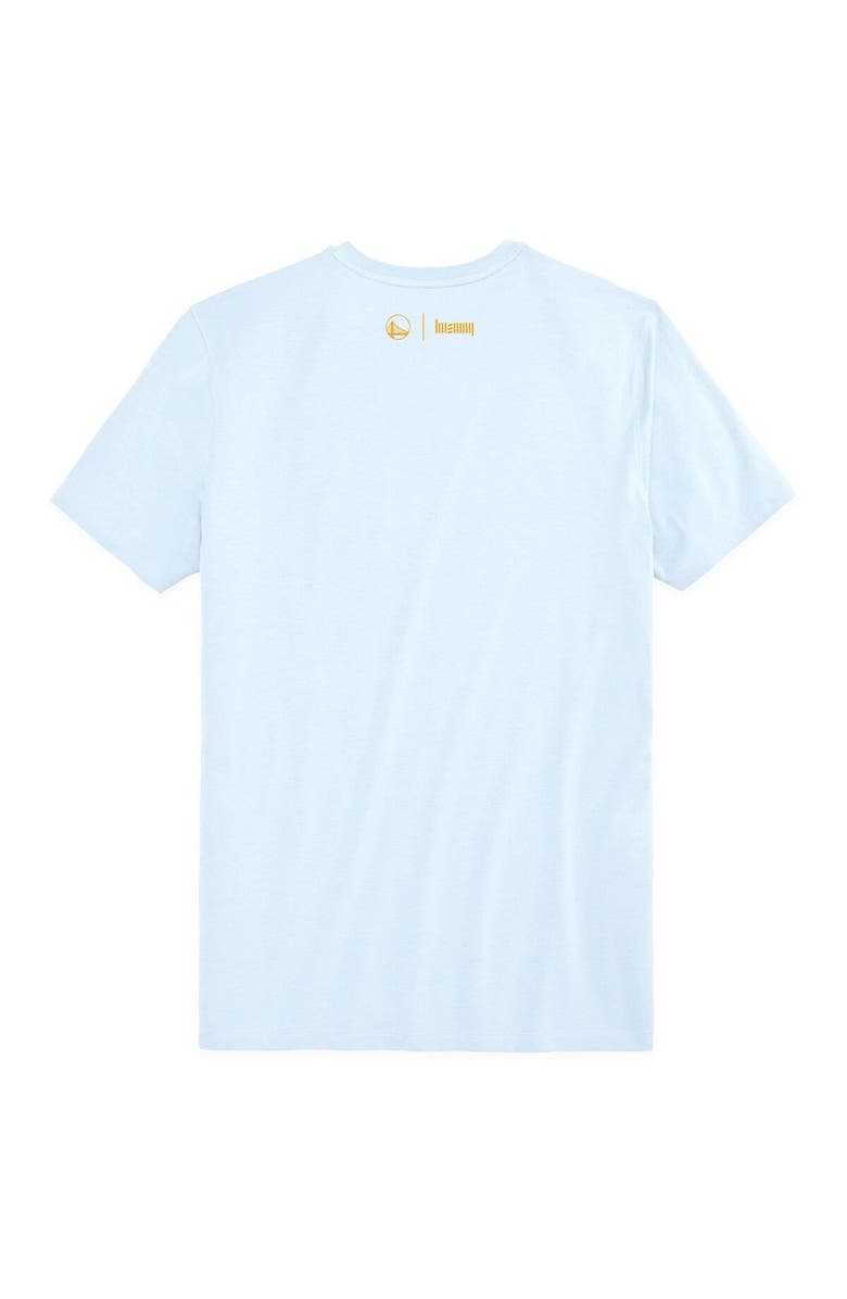 THE WILD COLLECTIVE Women's The Wild Collective Light Blue Golden State Warriors 2022/23 City Edition T-Shirt, Alternate, color,