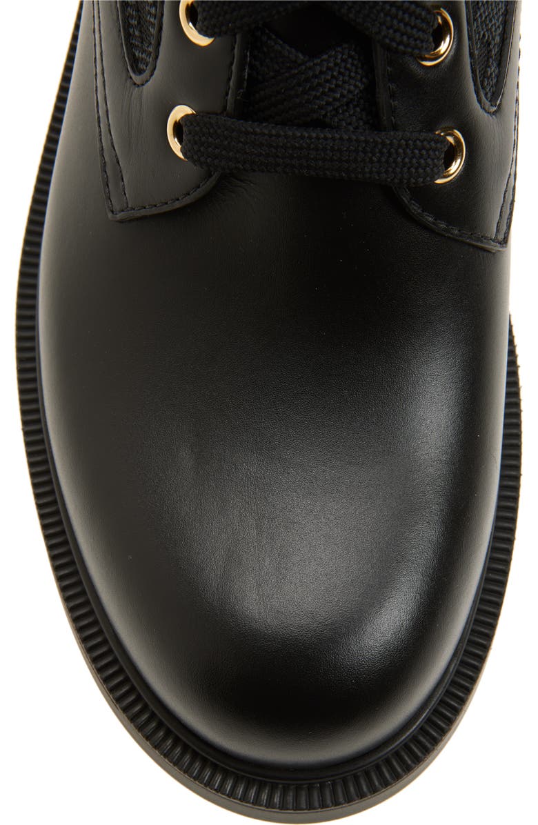 Fendi Filo Lace-Up Boot, Alternate, color, Black