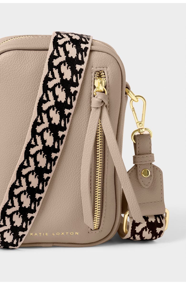 Katie Loxton Hallie Small Crossbody Bag in Light Taupe, Alternate, color, Light Taupe