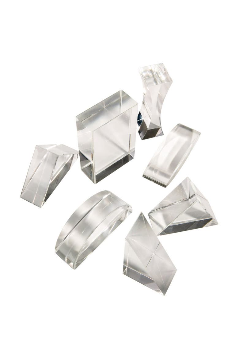 Perspex Prisms - Set of 7, Main, color, Clear