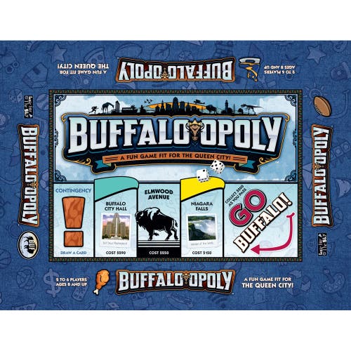 Late for the Sky Buffaloopoly Monopoly Board Game in Multicolored  product
