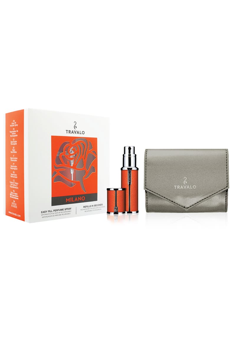 Milano Elegance Flower Set, Main, color, Orange