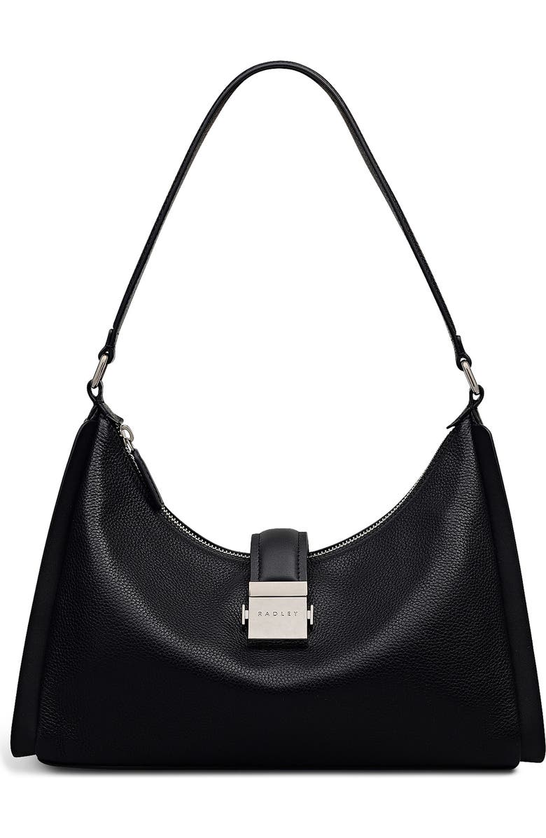 Radley Sloane Mews Medium Shoulder Bag, Main, color, Black