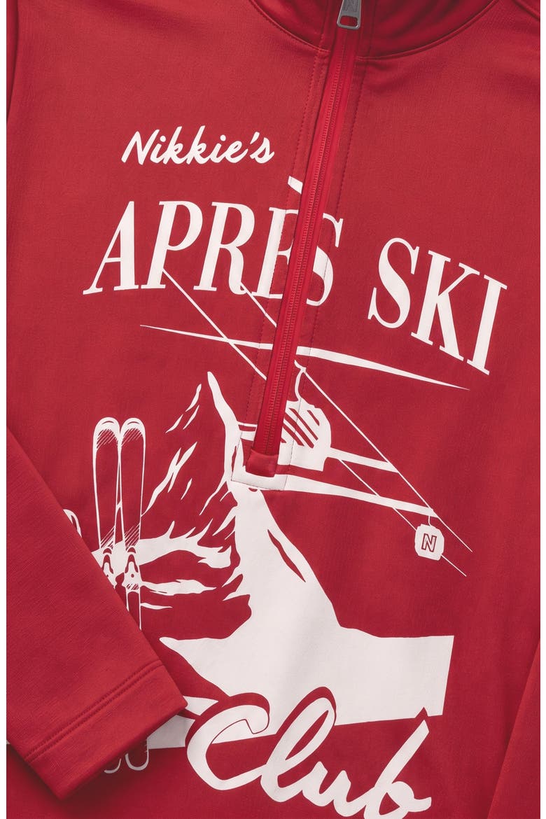 Apres Ski Club Pully, Alternate, color, Racing Red
