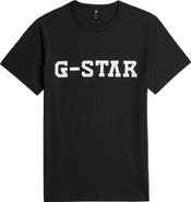 G-STAR Logo Organic Cotton Graphic T-Shirt