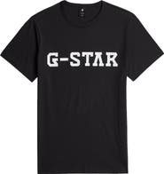 G-STAR Logo Organic Cotton Graphic T-Shirt