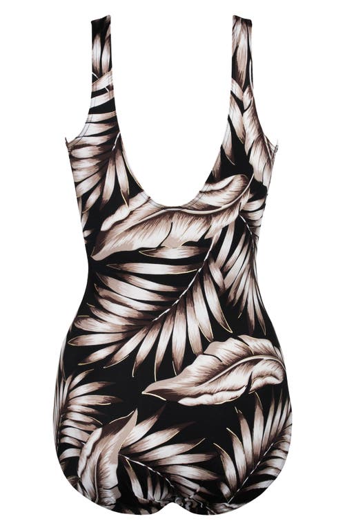 MIRACLESUIT MIRACLESUIT® OASIS IT'S A WRAP UNDERWIRE ONE-PIECE SWIMSUIT 