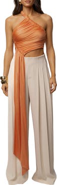 JLUXLABEL Spotlight Draped Top