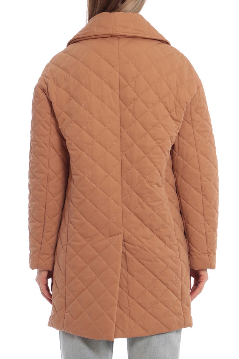 Quilted Coat, Alternate, color, TAN
