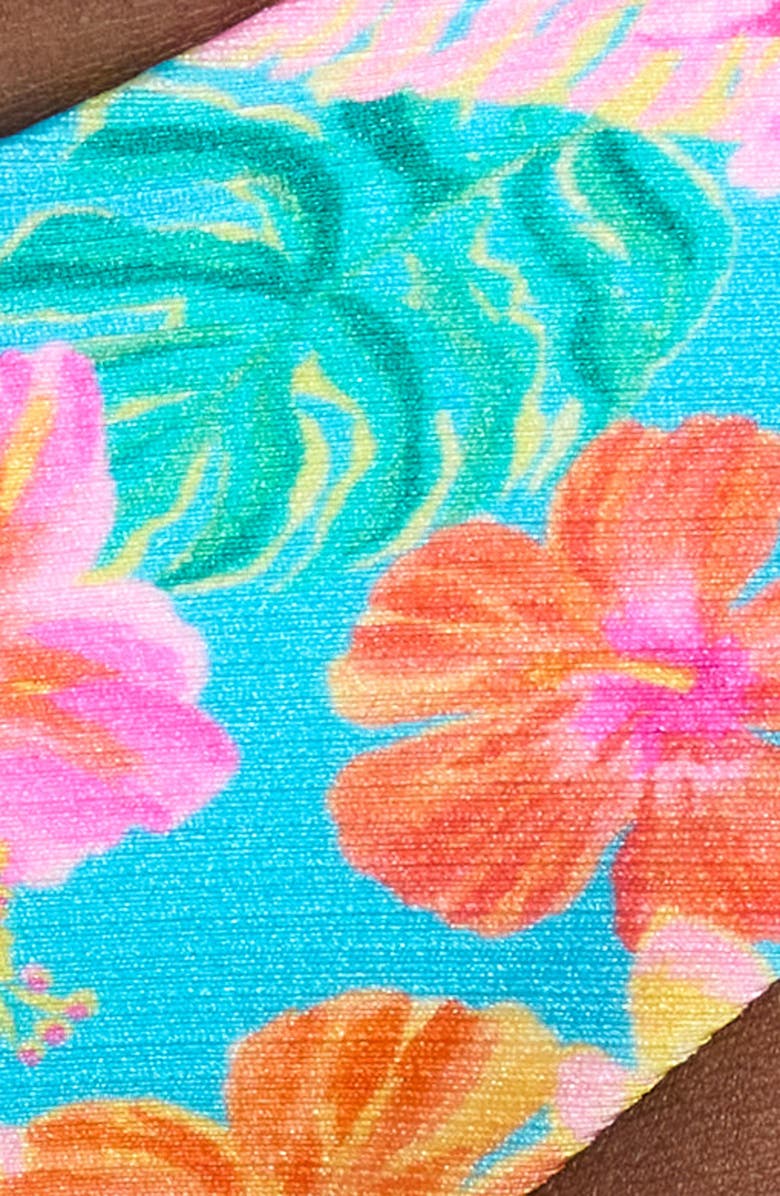 Kulani Kinis V-Cut Bikini Bottoms, Alternate, color, Paradise Pop