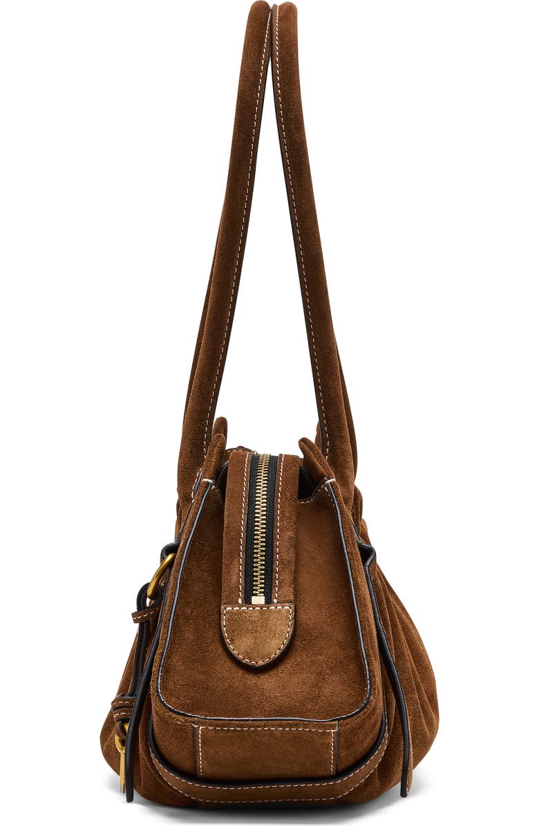 Marc Jacobs The Suede Cristina Small Satchel, Alternate, color,