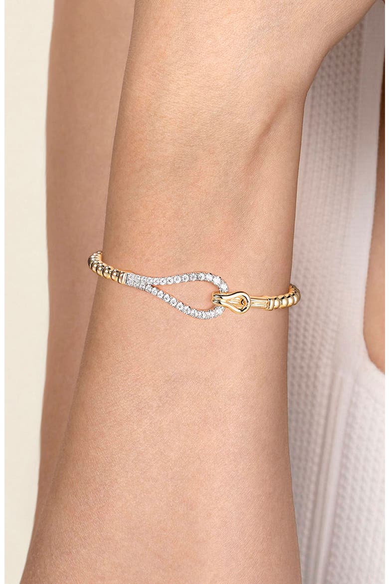 Bujukan Diamond Link Bracelet, Alternate, color, TWO TONE
