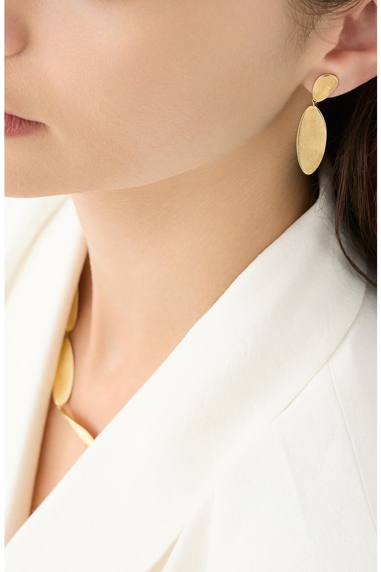 Lunaria Twist Drop Earrings, Alternate, color, GOLD