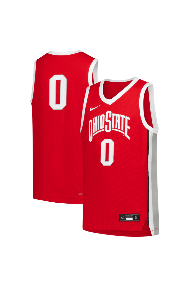 Youth Nike Scarlet Ohio State Buckeyes Replica Basketball Jersey, Main, color, Scarlet