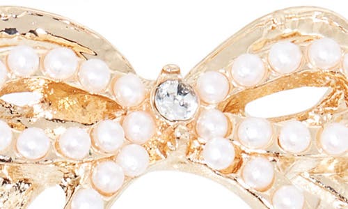 Bp. Sweet Set Of 7 Rings In Gold