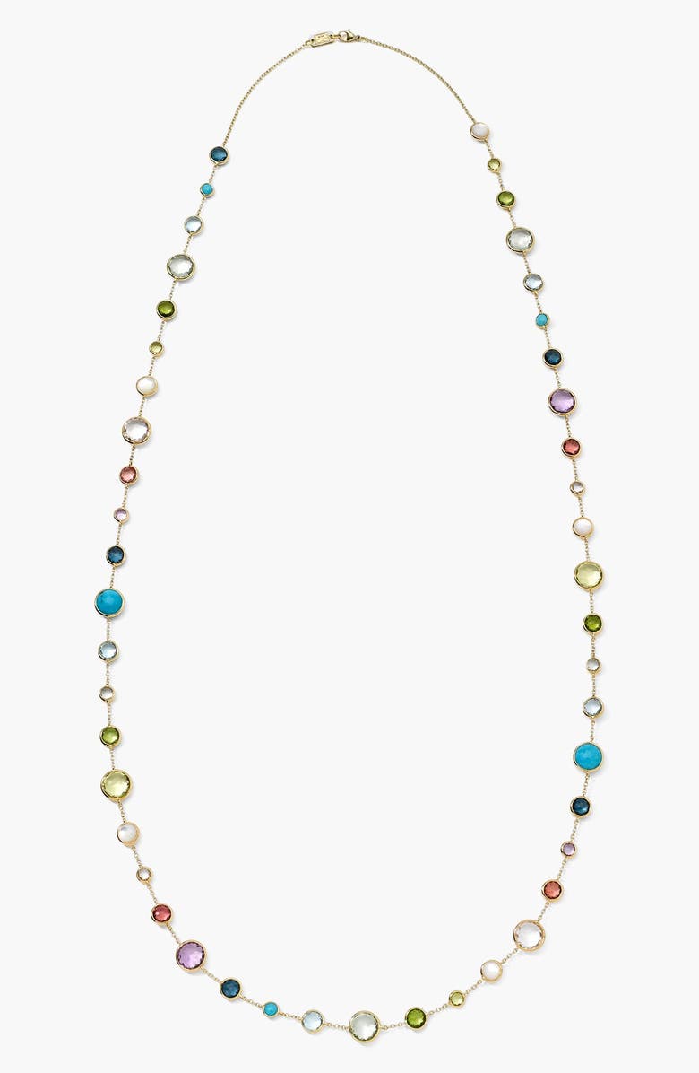 Ippolita Rock Candy Lollipop Station Necklace, Main, color, 