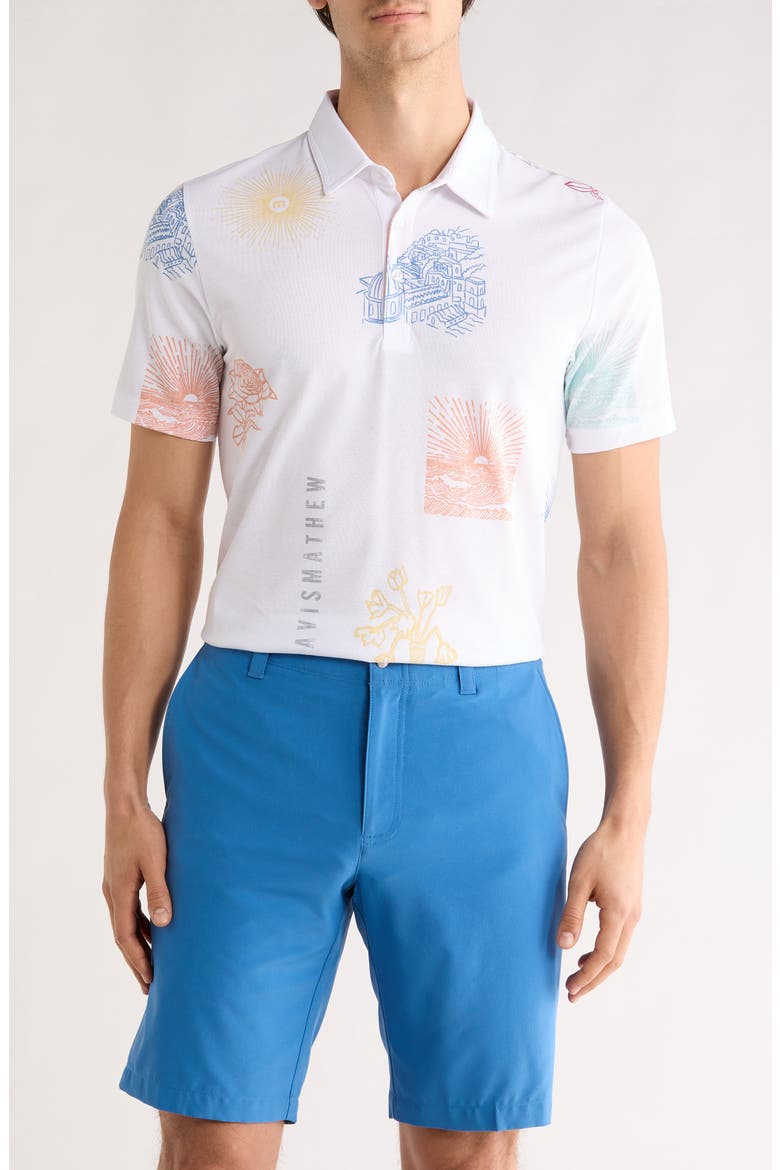Passport Polo, Main, color, WHITE