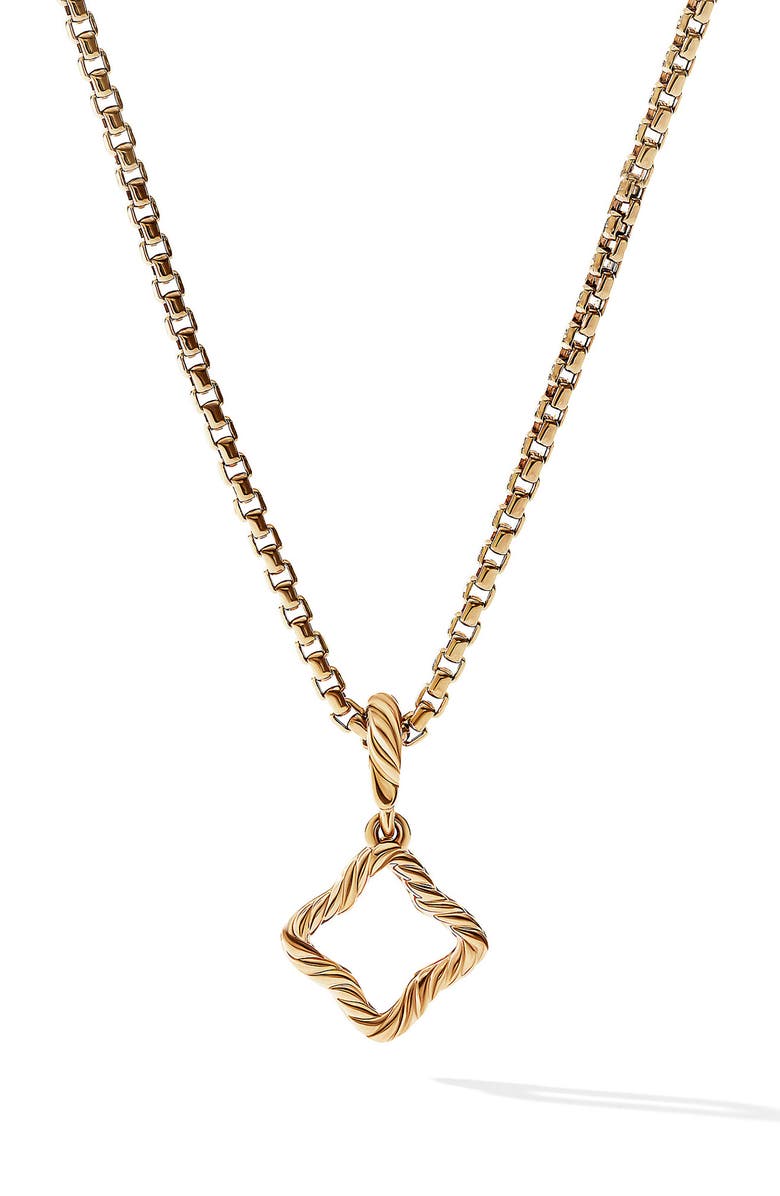 David Yurman Diamond Quatrefoil Pendant, Alternate, color, 