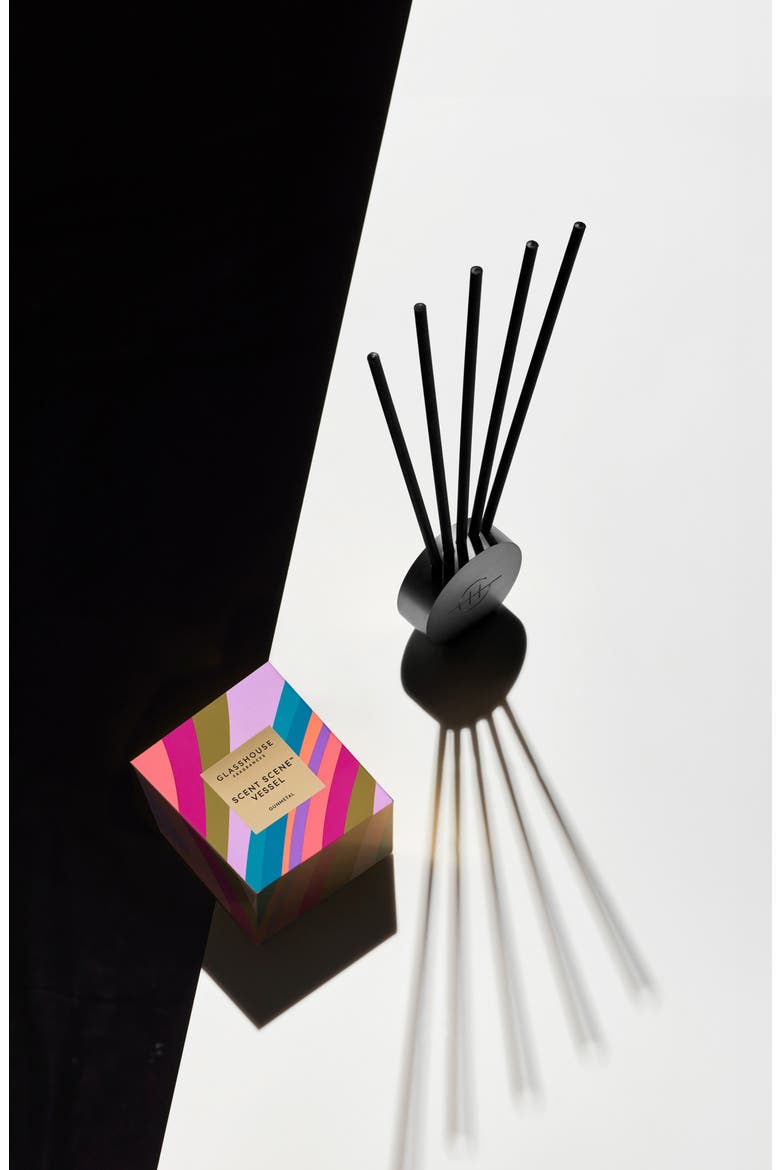 Scent Scene™ Metal Fragrance Diffuser, Alternate, color, BLACK