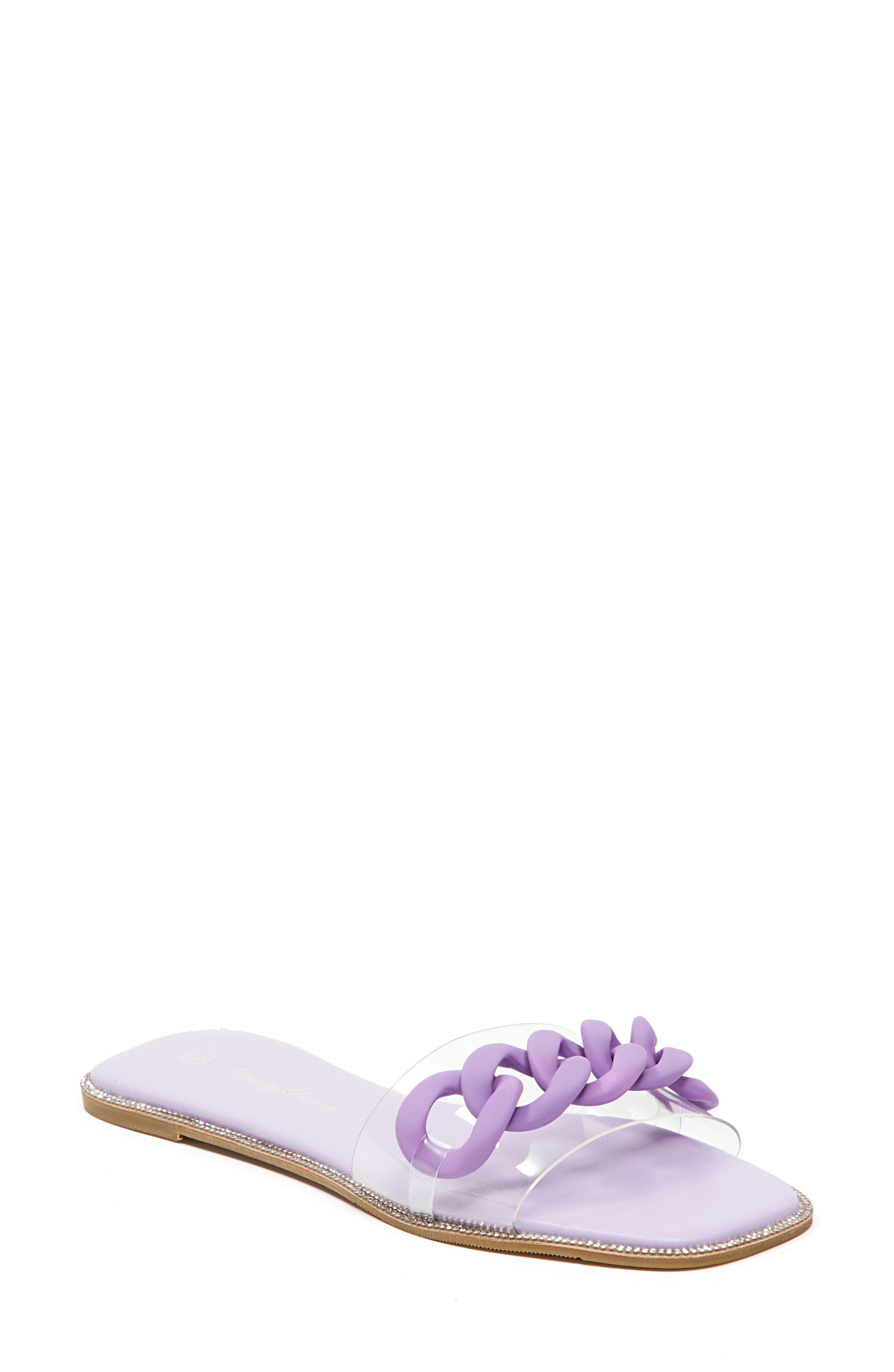 Tampa Slide Sandal, Main, color, PURPLE
