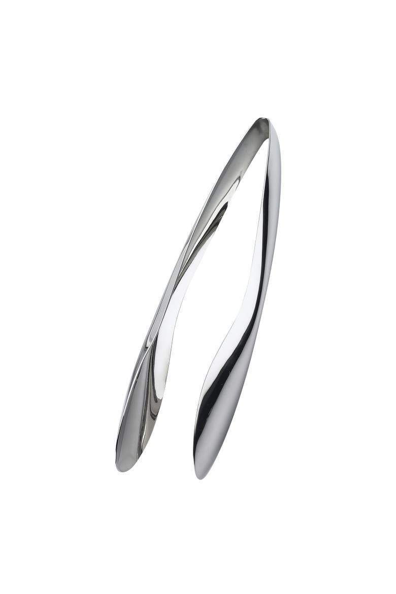 12 Inch Tempo Serving Tongs, Stainless Steel, Alternate, color, Silver