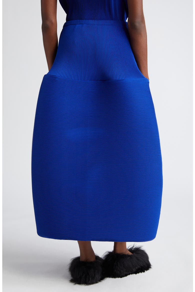 Ripple Pleated A-Line Skirt, Alternate, color, BLUE RIPPLE