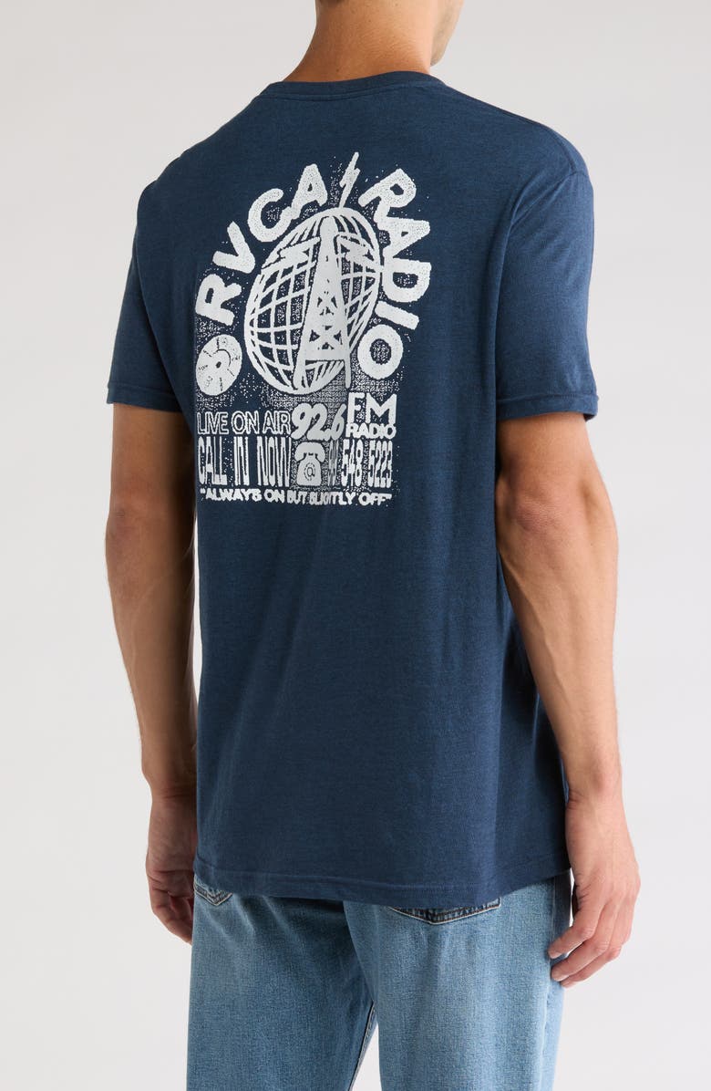 RVCA Radio Graphic Print T-Shirt, Alternate, color,