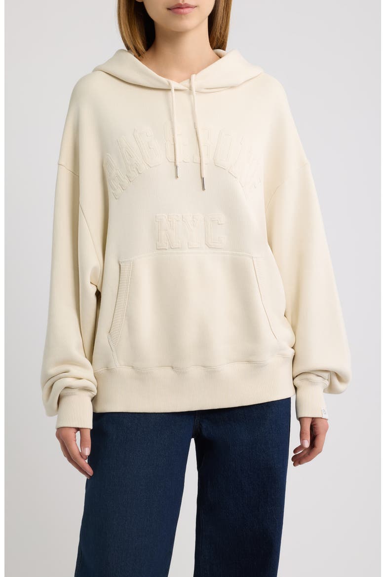 University Vintage Hoodie, Main, color, IVORY