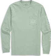 vineyard vines Vintage Whale Long Sleeve Cotton Graphic T-Shirt