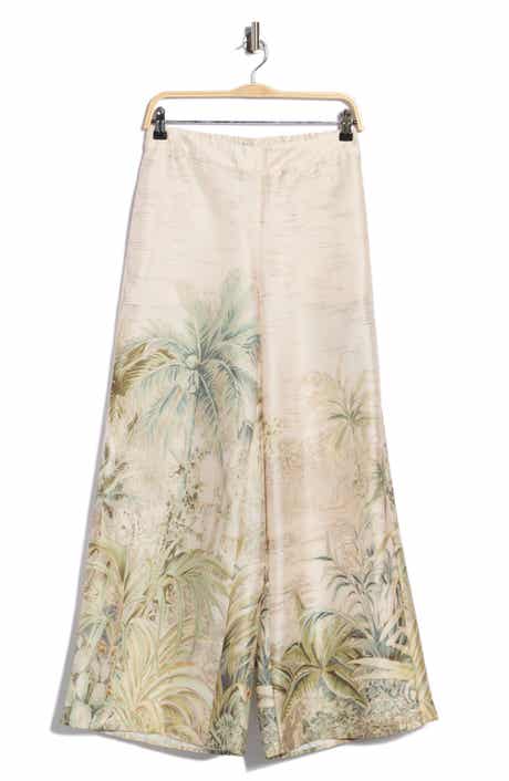 Wide Leg Pull On Pants